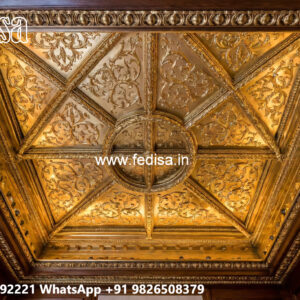 Wooden Ceiling Design Cnc Ceiling No-7166