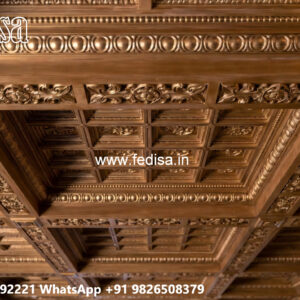 Wooden Ceiling Design Pop Minus Plus Ki Design No-7173