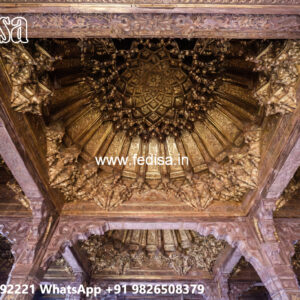 Wooden Ceiling Design Guest Room Pop Design No-7191
