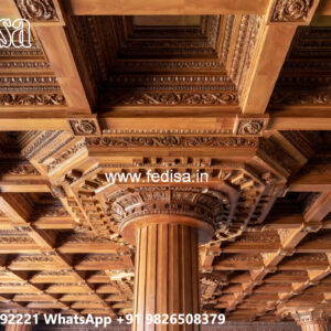 Wooden Ceiling Design Pop Molding Design No-7193