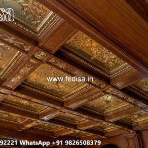 Wooden Ceiling Design Hall Pop Design Latest 2026 No-7196