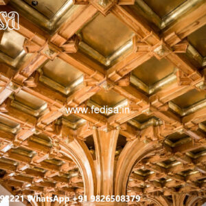 Wooden Ceiling Design Pooja Room False Ceiling Design No-7254