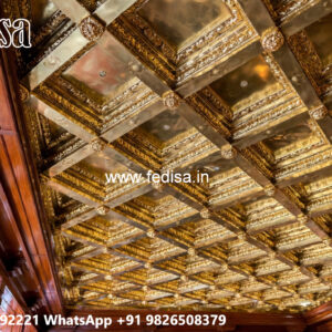 Wooden Ceiling Design Small Pooja Room False Ceiling Design No-7265