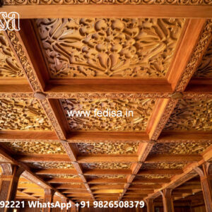 Wooden Ceiling Design Pop Design Sada No-7274