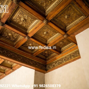 Wooden Ceiling Design False Roof Design No-7306