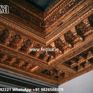 Wooden Ceiling Design Fiber Ceiling Design For Home No-7314