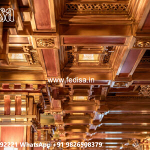 Wooden Ceiling Design Mandir Ceiling Design No-7317