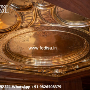 Wooden Ceiling Design Mdf Jali False Ceiling No-7340