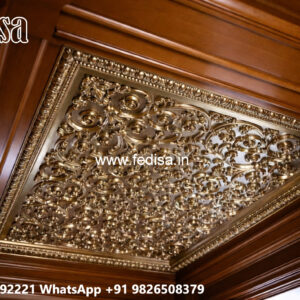 Wooden Ceiling Design Home Hall Ceiling Design No-7362
