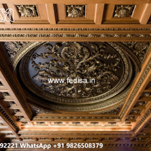 Wooden Ceiling Design Hotel Ceiling Design No-7367