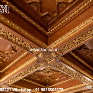 Wooden Ceiling Design Entrance Ceiling Design No-7386