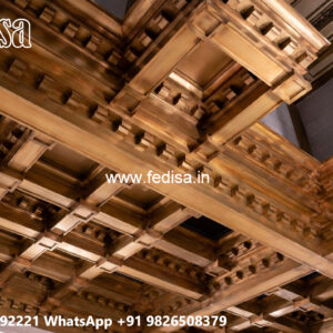 Wooden Ceiling Design Pop Ka Simple Design No-7398
