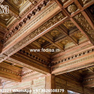 Wooden Ceiling Design Pop Design Color For Hall No-7404