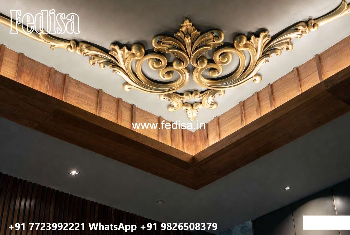 Wooden Ceiling Design Jali False Ceiling No-7493