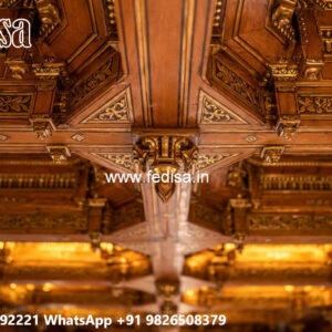 Wooden Ceiling Design Best False Ceiling Design For Hall With Two Fans No-7503