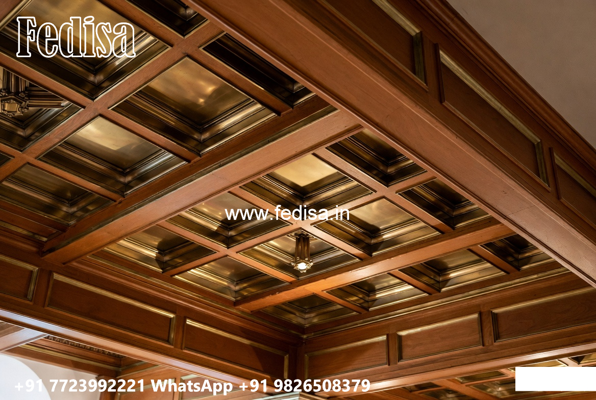 Wooden Ceiling Design Pop Molding Design For Roof No-7506