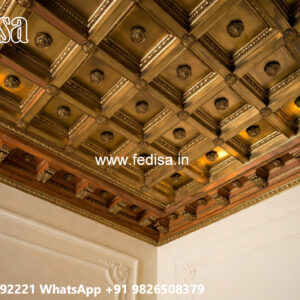 Wooden Ceiling Design Pop Ceiling Design Color No-7559