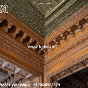 Wooden Ceiling Design Gypsum Board Design For Salon No-7573