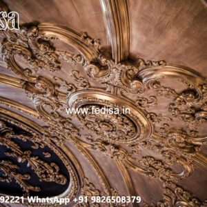 Wooden Ceiling Design Pop Border Design For Bedroom No-7585