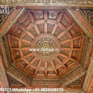 Wooden Ceiling Design Pop Bed Design No-7623