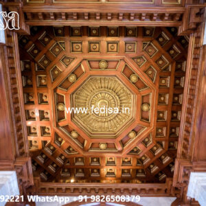 Wooden Ceiling Design Luxury Ceiling No-7651