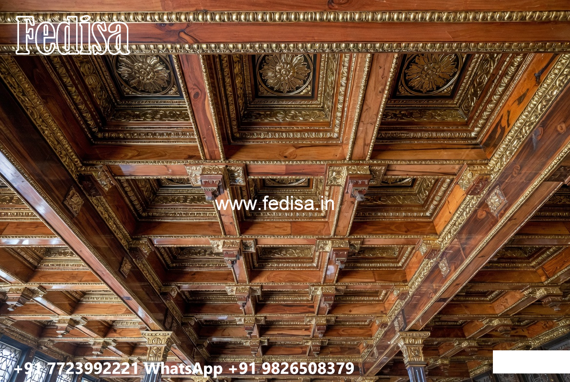 Wooden Ceiling Design Pop Gola Design No-7658