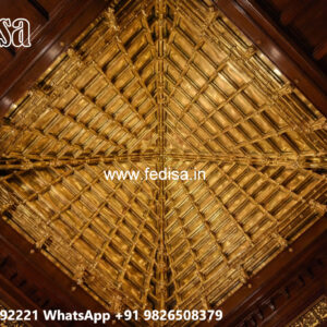 Wooden Ceiling Design Simple Ceiling Flower Design No-7667