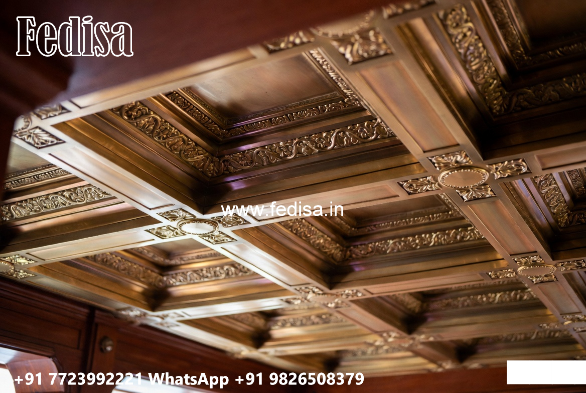 Wooden Ceiling Design False Ceiling Design For Hall With Two Fans 2026 No-7673