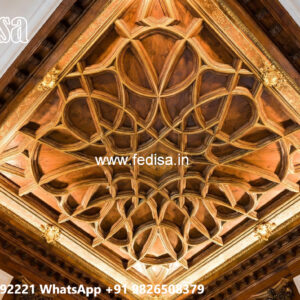 Wooden Ceiling Design Top Pop Design For Hall No-7681