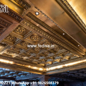 Wooden Ceiling Design Fan Design Ceiling No-7708