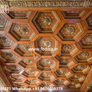 Wooden Ceiling Design New Latest Pop Design No-7728