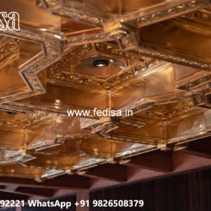 Wooden Ceiling Design False Ceiling Border No-7745