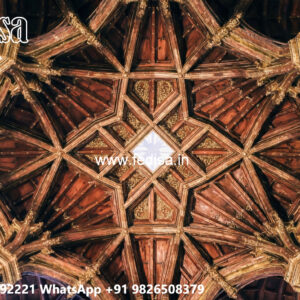 Wooden Ceiling Design False Ceiling For Lobby No-7779