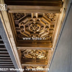 Wooden Ceiling Design Corridor Ceiling Design For Home No-7799