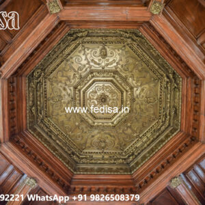 Wooden Ceiling Design Minus Plus Ki Pop No-7831
