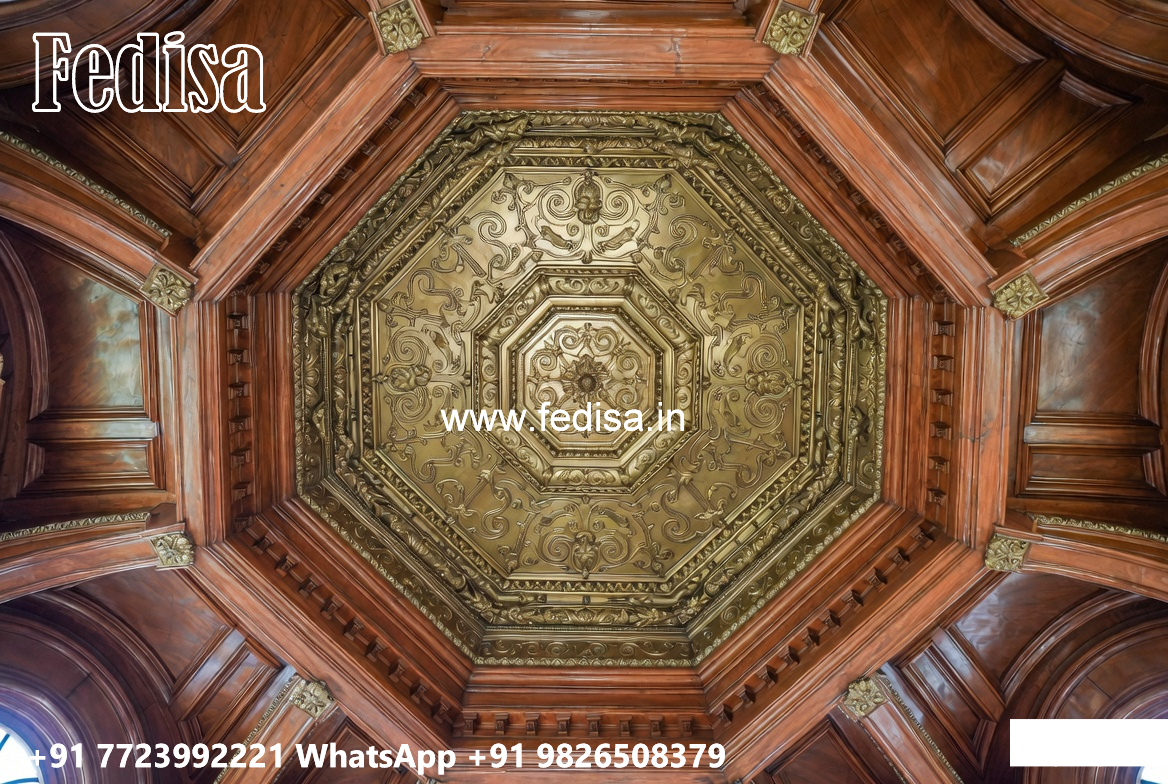 Wooden Ceiling Design Minus Plus Ki Pop No-7831