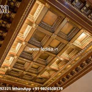 Wooden Ceiling Design Guest Room False Ceiling Design No-7859