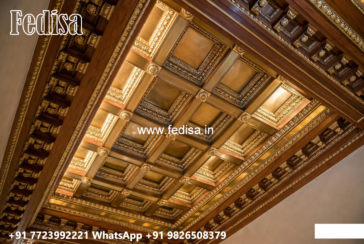 Wooden Ceiling Design Guest Room False Ceiling Design No-7859