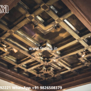 Wooden Ceiling Design Pvc False Ceiling Design For Shop No-7891