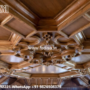 Wooden Ceiling Design Pop Design Cost No-7896