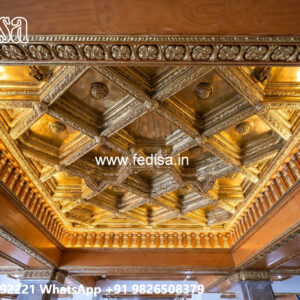 Wooden Ceiling Design Pop Chhat Ka Design No-7929