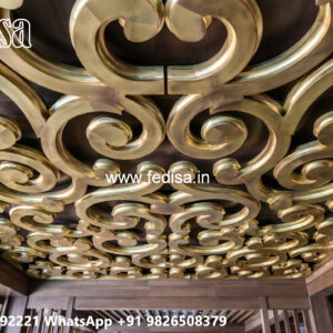 Wooden Ceiling Design Cnc False Ceiling Price No-7945