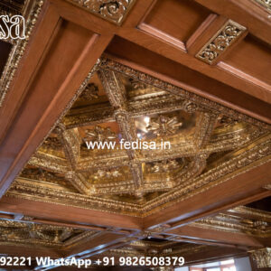 Wooden Ceiling Design False Ceiling Cnc Design No-7947