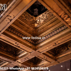 Wooden Ceiling Design New Model Pop Design No-7963