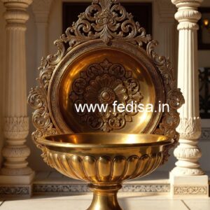 Stunning Brass Wash Basin Designs for Modern Living No-011