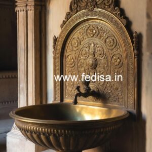 Modern Luxury Brass Wash Basin Design Collection No-017