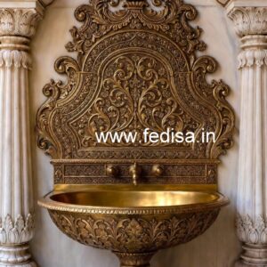 Luxury Brass Bathroom Sink Design Collection No-033