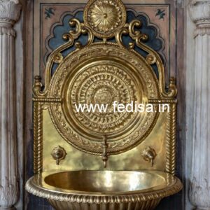 Premium Bathroom Styling with Brass Wash Basin No-075