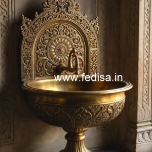 Premium Brass Wash Basin for Luxury Bathrooms No-095
