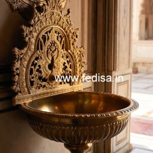 Luxury Brass Wash Basin for Stylish Bathroom Decor No-102